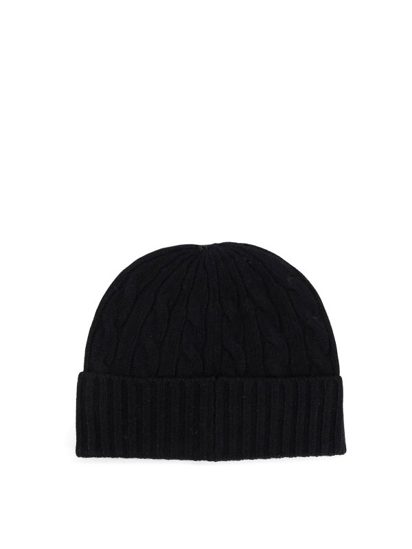 POLO RALPH LAUREN: berretti online - Cappello Beanie in Misto Lana un trecce