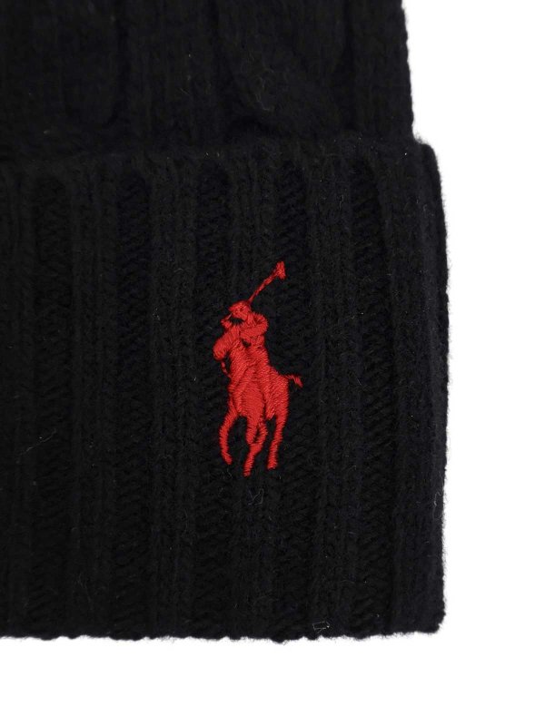 The Best Shops POLO RALPH LAUREN: berretti - Cappello Beanie in Misto Lana un trecce