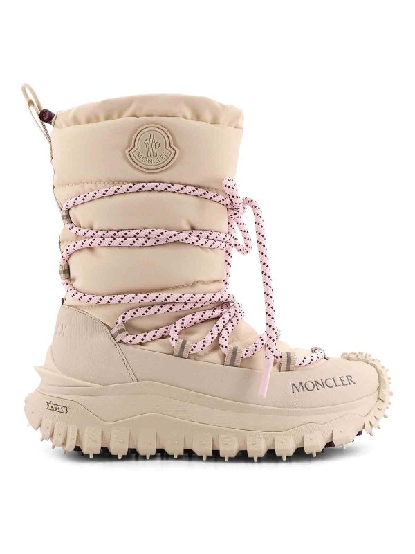 MONCLER: Bottes - Bottes - Blanc