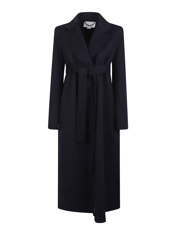 STELLA McCARTNEY: knee length coats - Double Face Wrap Coat
