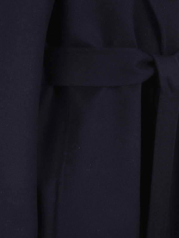 STELLA McCARTNEY: knee length coats online - Double Face Wrap Coat