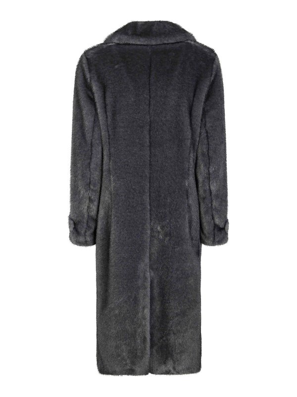 HERNO: Fourrure online - Manteau En Fourrure - Gris
