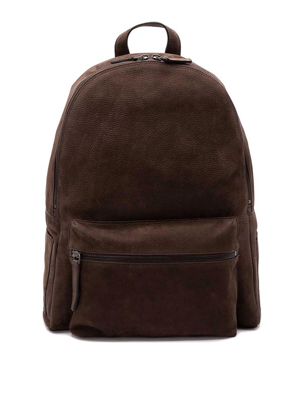 ORCIANI: Sacs à dos - Sac À Dos - Marron Foncé