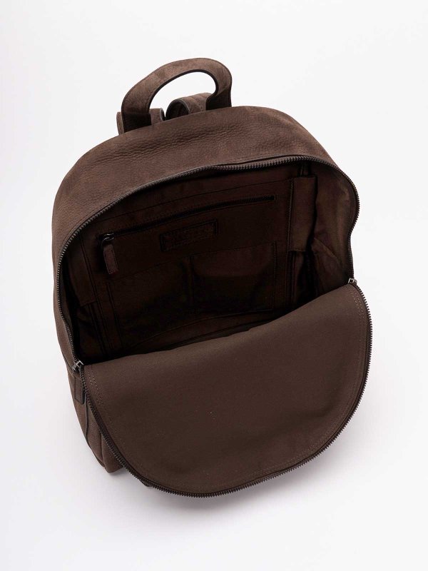 The Best Shops ORCIANI: Sac À Dos - Marron Foncé