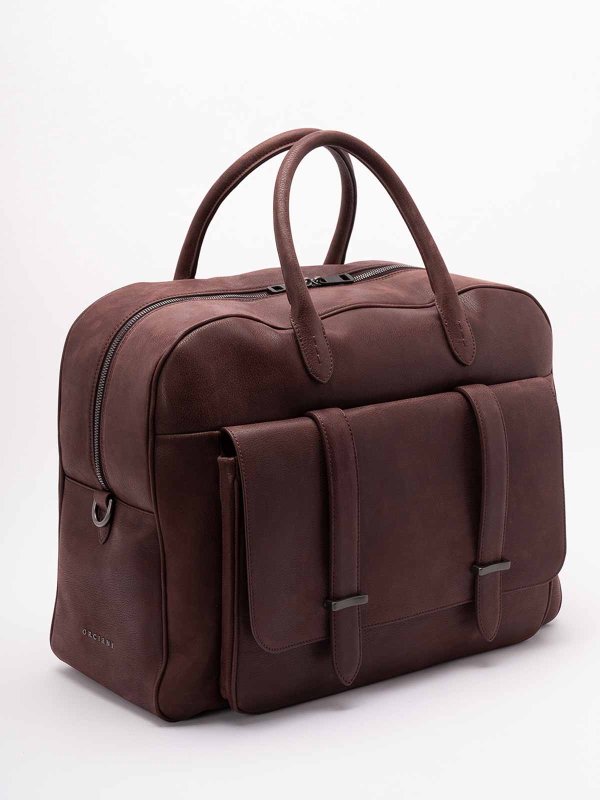 The Best Shops ORCIANI: Sacs à main - Sac Cabas - Orange Brûlée