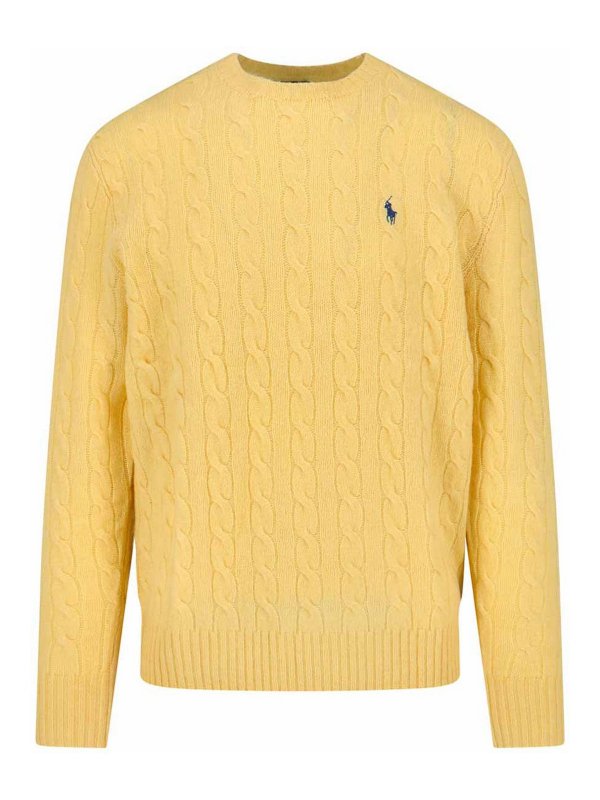 POLO RALPH LAUREN: polo - Maglione A Trecce Logo