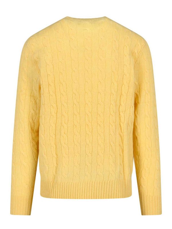 POLO RALPH LAUREN: polo online - Maglione A Trecce Logo