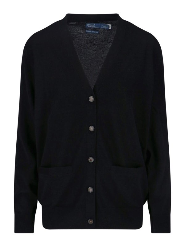 POLO RALPH LAUREN: Cardigans - Cardigan - Noir