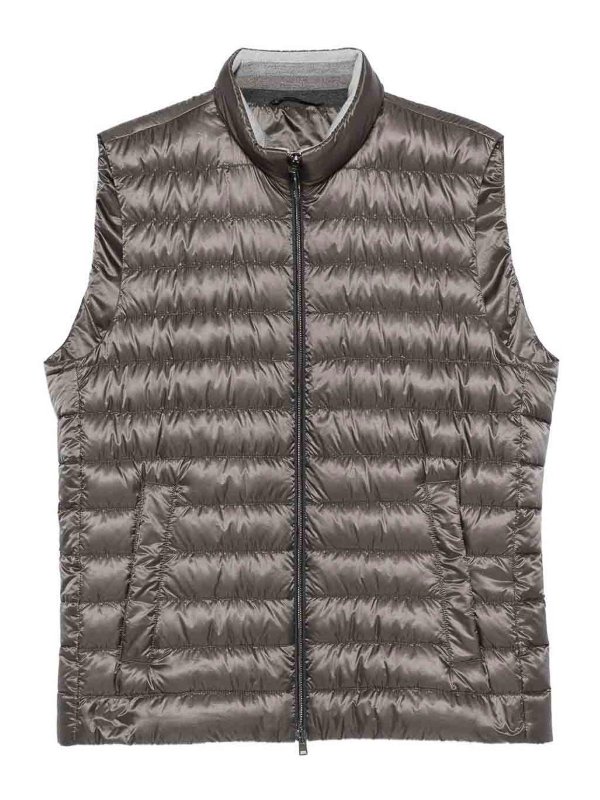 HERNO: padded jackets - Nylon Down Vest