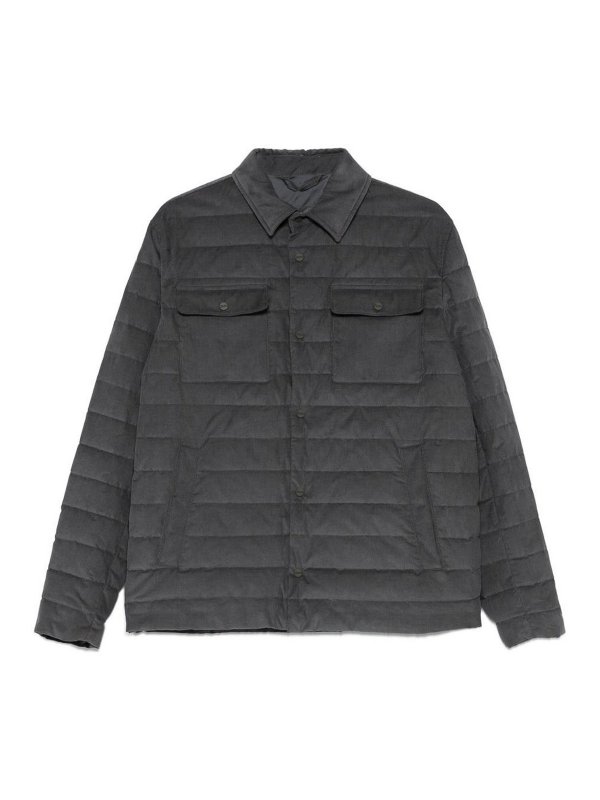 HERNO: padded jackets - Quilted Down Jacket