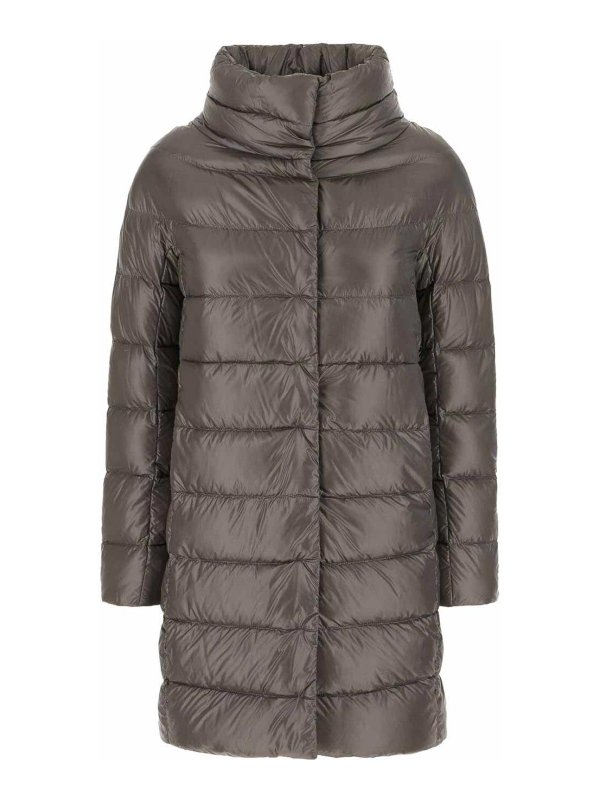 HERNO: padded jackets - Dora Long Down Jacket
