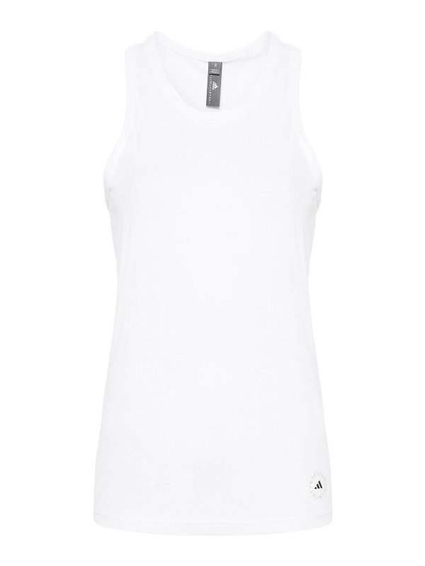 ADIDAS BY STELLA MCCARTNEY: Tops & Débardeurs - Top - Blanc