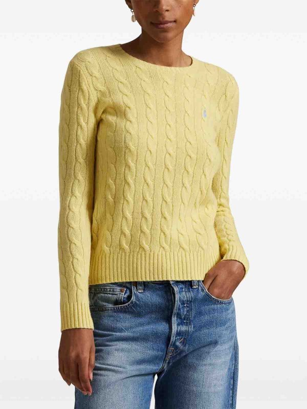 POLO RALPH LAUREN: maglia collo rotondo online - Jumper equipaggiamento con cavi lana-comiglia