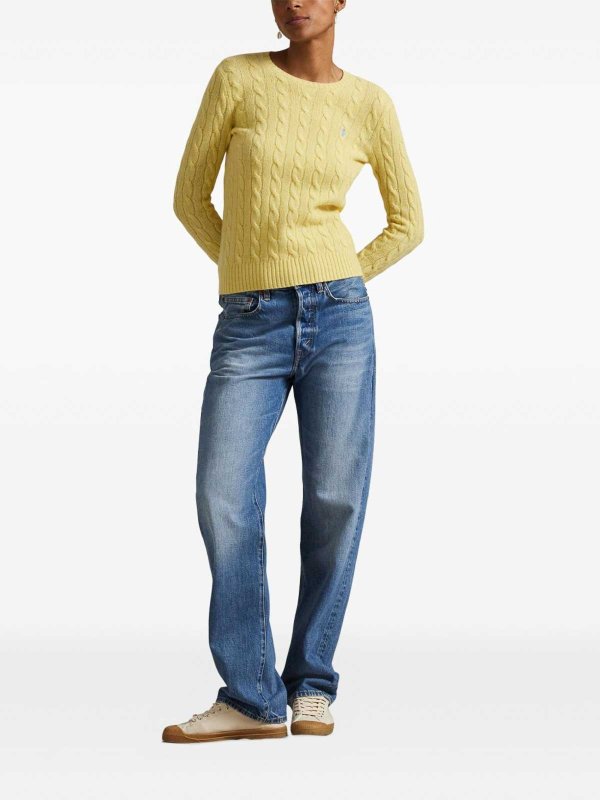 Jumper equipaggiamento con cavi lana-comiglia shop online: POLO RALPH LAUREN