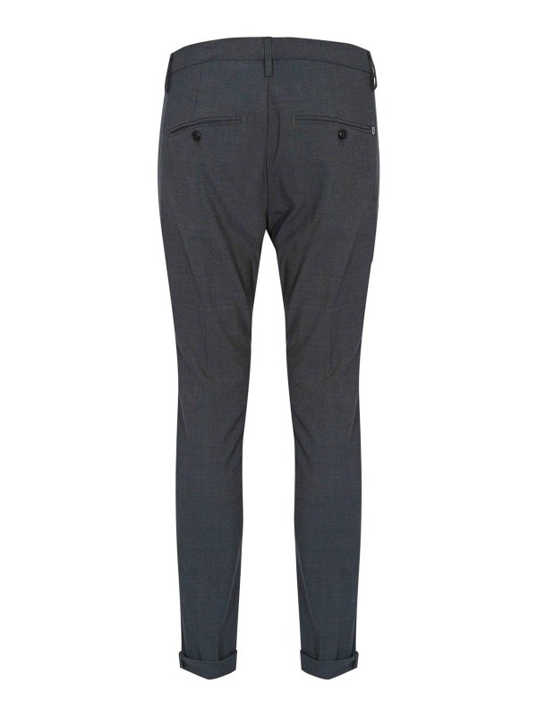 DONDUP: テーラードトラウザー online - テーラードパンツ - ダークグレー