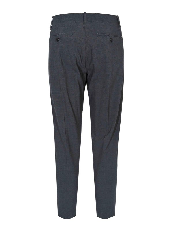 DONDUP: Pantalons élégants online - Pantalon Couturier - Gris Foncé