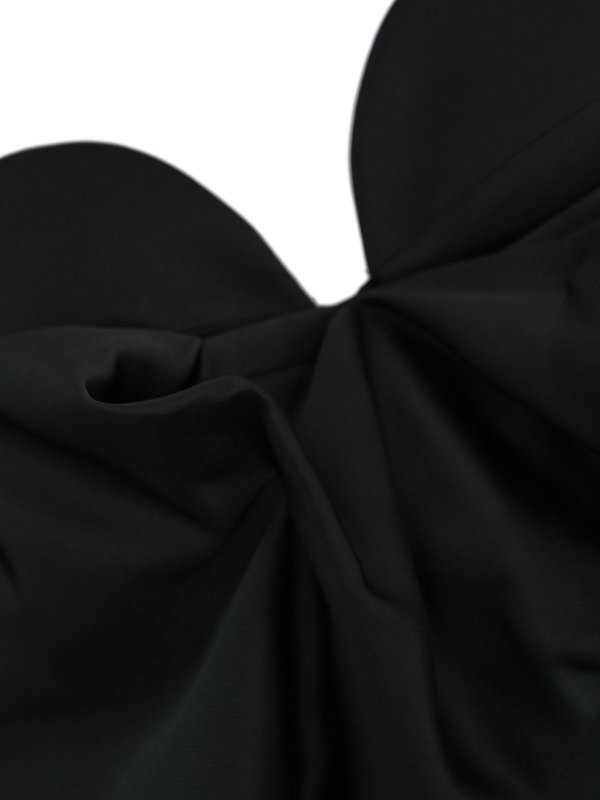 The Best Shops ELISABETTA FRANCHI: knee length dresses - Duchess Dress With 3D Neckline