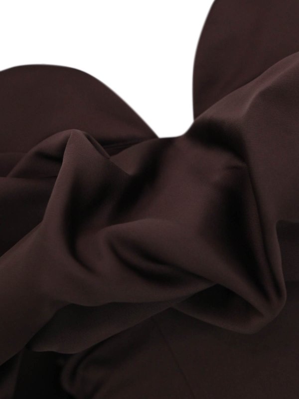 The Best Shops ELISABETTA FRANCHI: ニーレングスドレス - 膝丈ドレス - ダークオレンジ