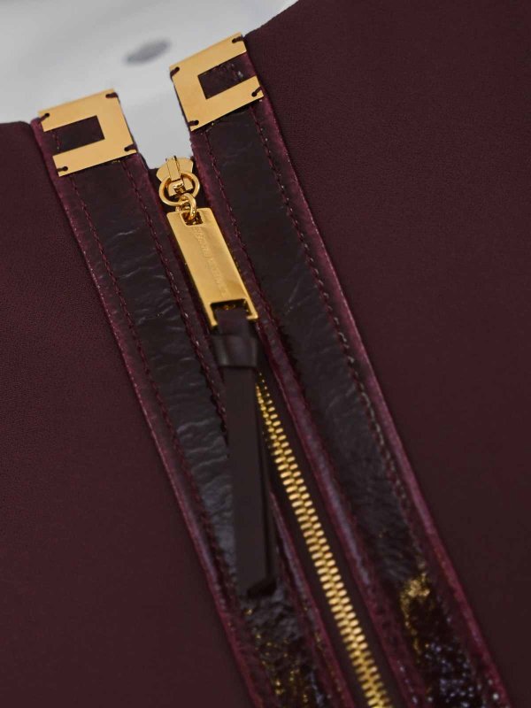 The Best Shops ELISABETTA FRANCHI: ニーレングスドレス - 膝丈ドレス - ダークオレンジ