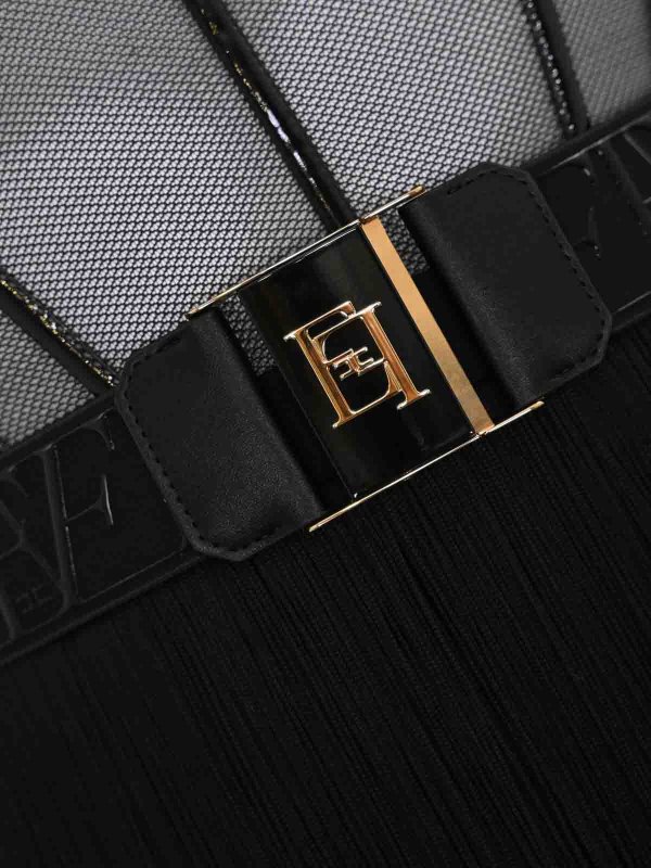 The Best Shops ELISABETTA FRANCHI: Robe longueur genou - Robe Au Genou - Noir