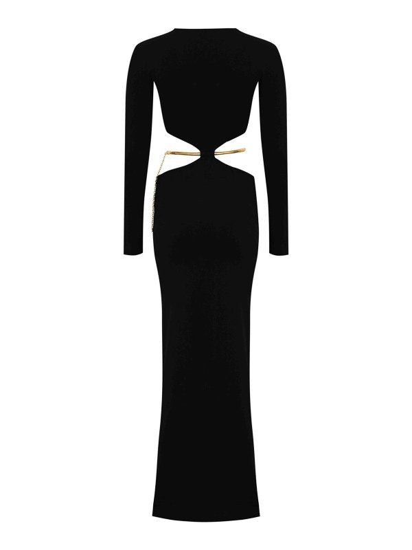 ELISABETTA FRANCHI: evening dresses online - Red Carpet Dress In Viscose Knit
