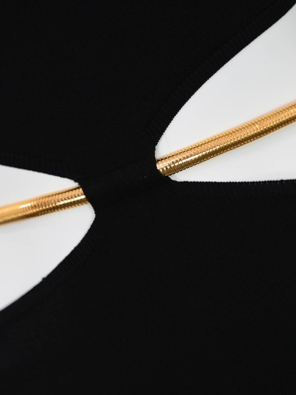 The Best Shops ELISABETTA FRANCHI: evening dresses - Red Carpet Dress In Viscose Knit