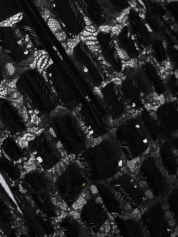 The Best Shops ELISABETTA FRANCHI: Vestidos media pierna - Vestido Midi - Negro