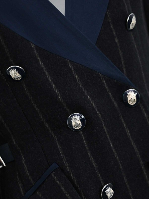 The Best Shops ELISABETTA FRANCHI: ダウン・ハイテクコート - ダウンコート - ダークブルー