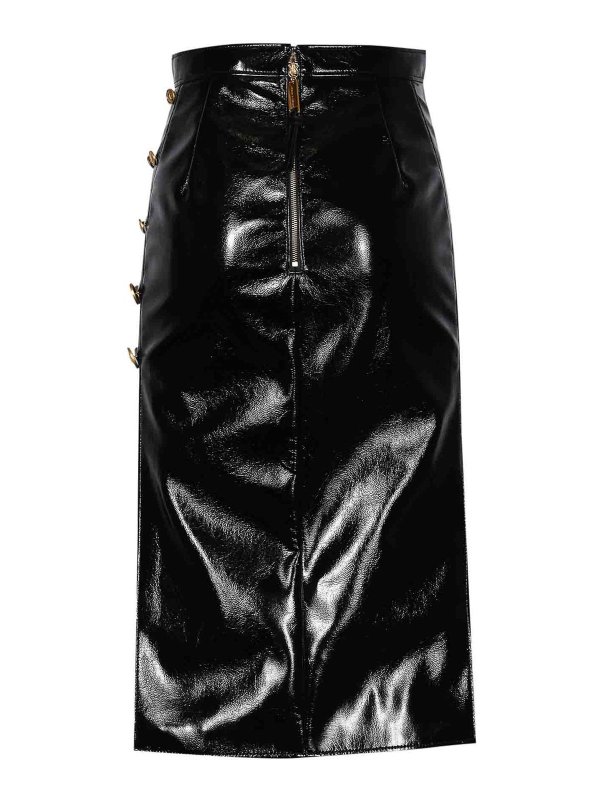 ELISABETTA FRANCHI: ニーレングススカート＆ミディ丈 online - 膝丈/ミディスカート - 黒