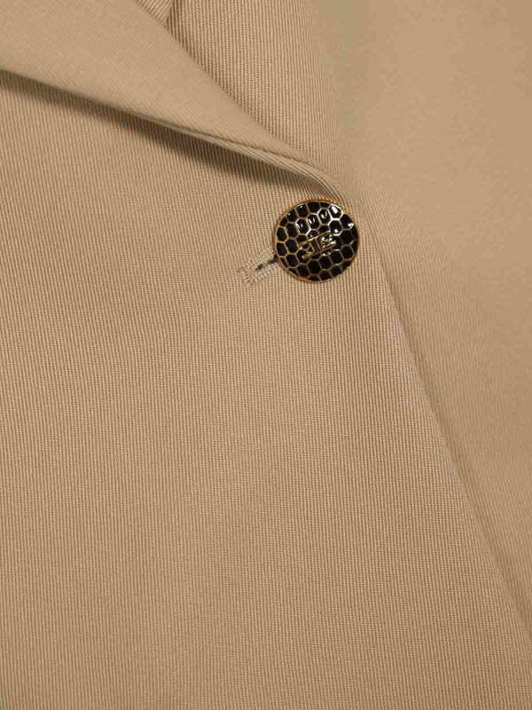 The Best Shops ELISABETTA FRANCHI: Chalecos  - Chaleco - Beis