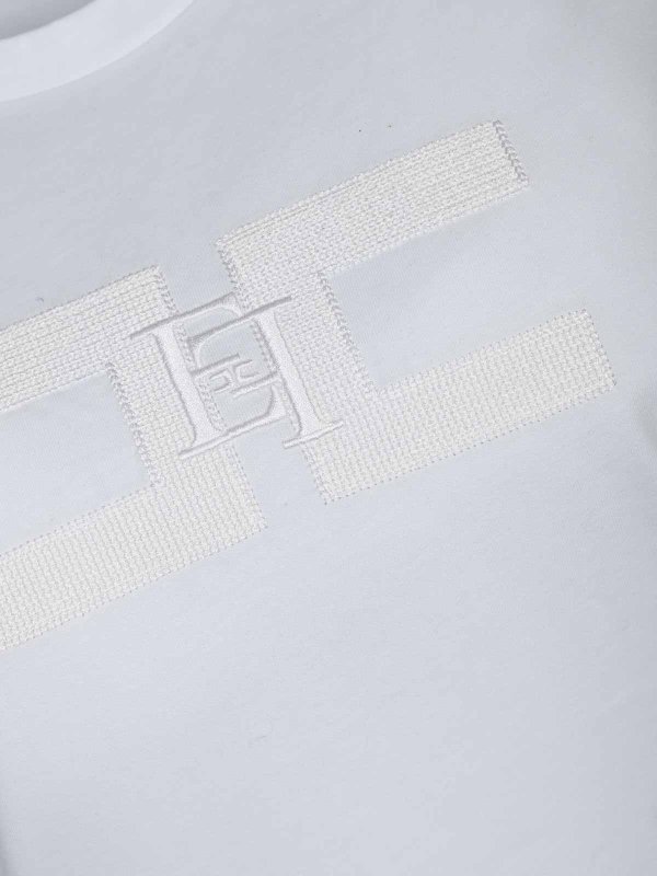 The Best Shops ELISABETTA FRANCHI: T-shirts - T-Shirt - Weiß