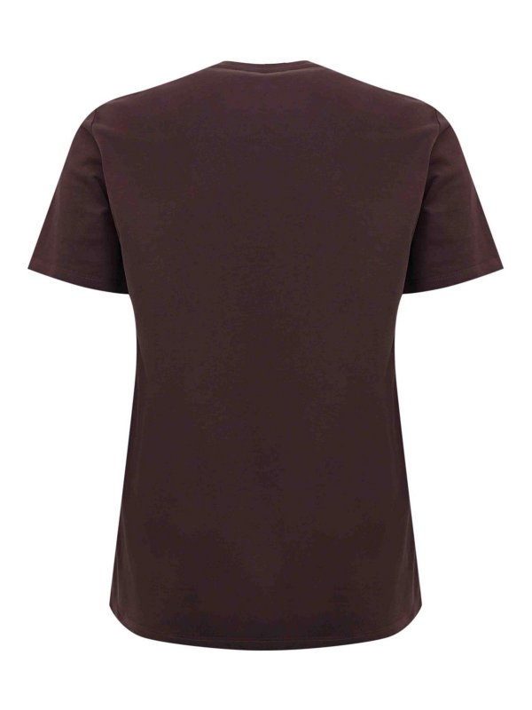 ELISABETTA FRANCHI: T-shirts online - T-Shirt - Dunkelrot