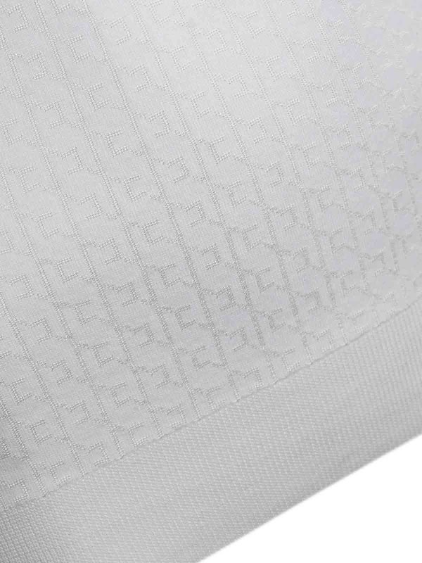 The Best Shops ELISABETTA FRANCHI: Suéteres con cuello pico - Suéter Cuello Redondo - Blanco