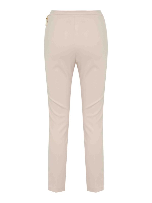 ELISABETTA FRANCHI: casual trousers online - Double Crepe Trousers