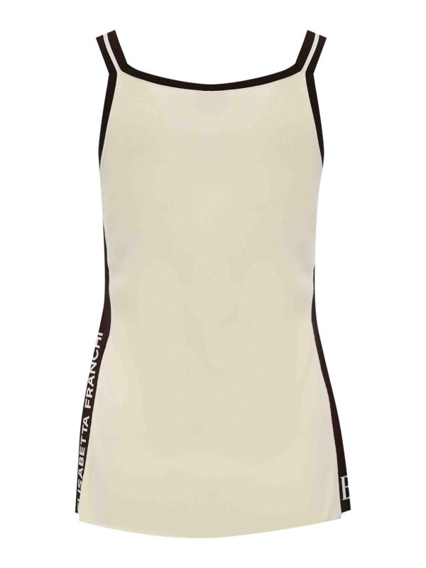 ELISABETTA FRANCHI: トップス＆タンクトップ online - トップ/タンクトップ - ライトオレンジ