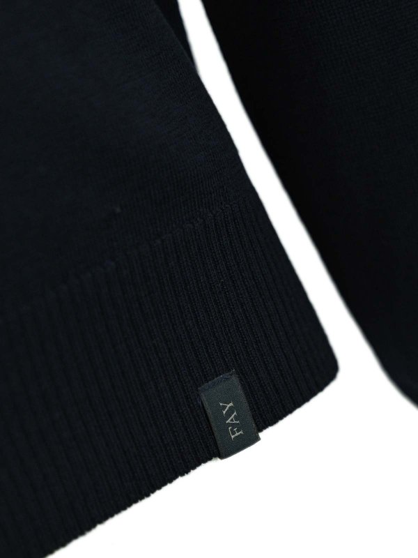 The Best Shops FAY: maglia a collo alto e polo - Tiglio di lana