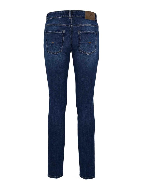 FAY: Jeans acampanados online - Jeans Acampanados - Azul