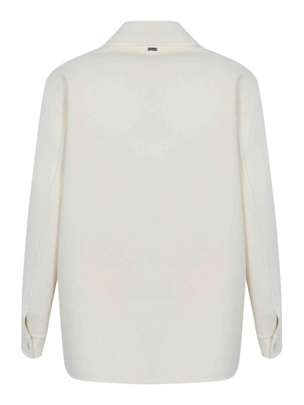 HERNO: shirts online - Shacket Resort In Wool
