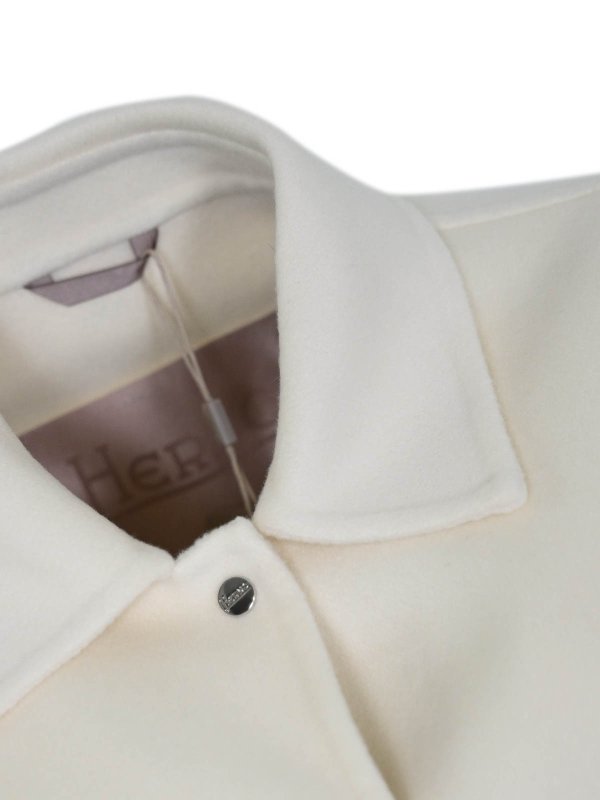 The Best Shops HERNO: shirts - Shacket Resort In Wool
