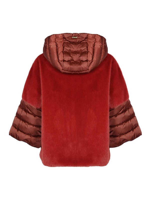 HERNO: ダウン・ハイテクジャケット online - ダウンジャケット - ダークレッド