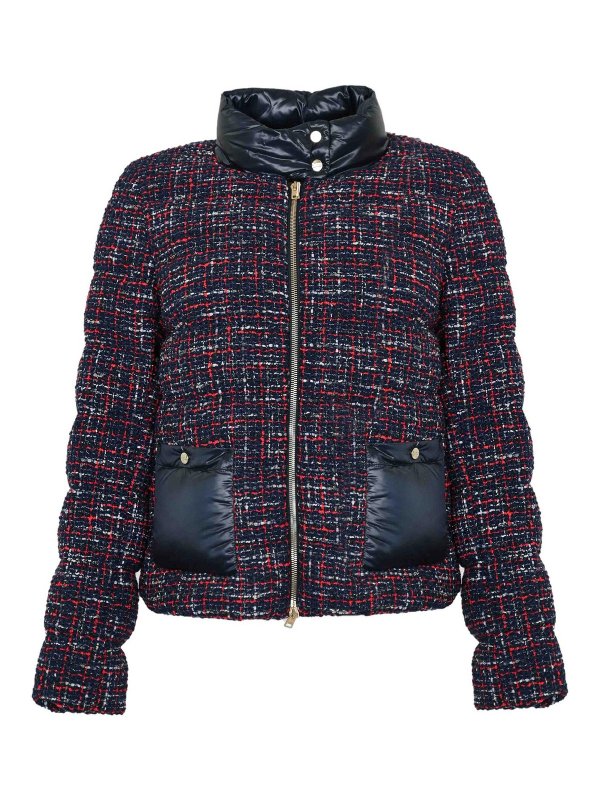 HERNO: ダウン・ハイテクジャケット - ダウンジャケット - ブルー