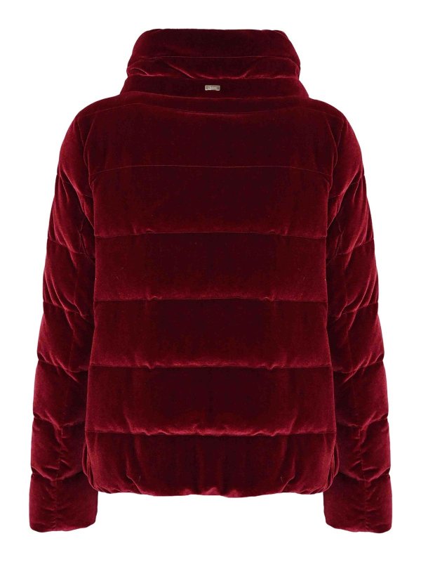 HERNO: Chaquetas y Chaquetones acolchados online - Chaqueta Alcochada - Rojo Oscuro