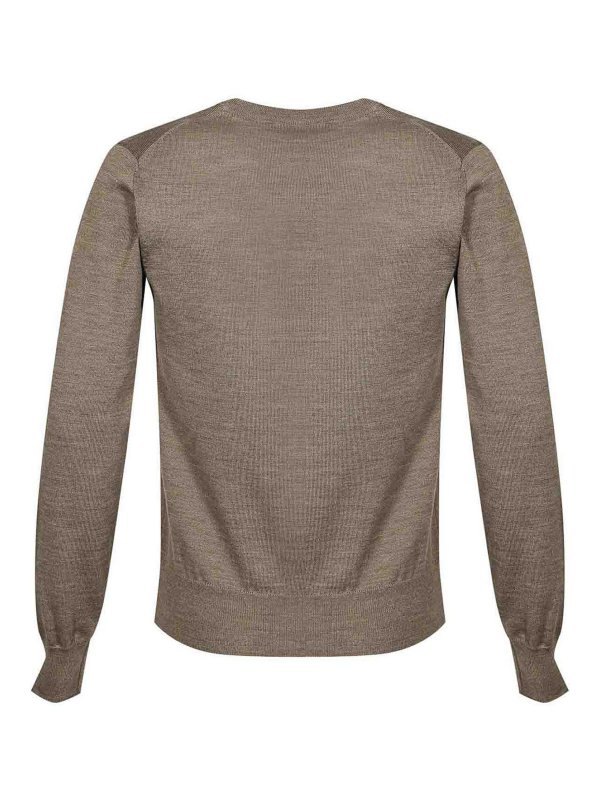 K-WAY: Suéteres con cuello pico online - Suéter Cuello Redondo - Beis