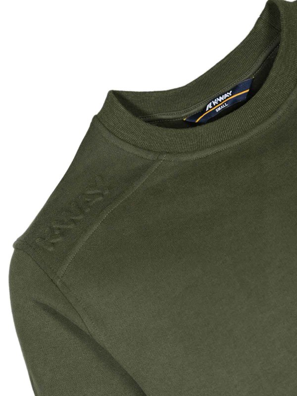 The Best Shops K-WAY: Sudaderas y suéteres - Sudadera - Verde
