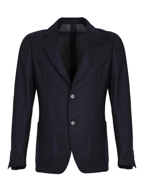 LARDINI: Vestes de costume - Blazer - Bleu