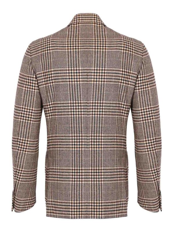 LARDINI: blazers online - Double-Breasted Jacket In Wool