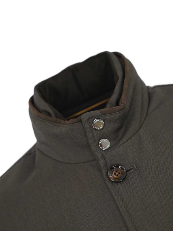 The Best Shops MOORER: giacche bomber - Giacca bomber di Janos Pum in tessuto tecnico