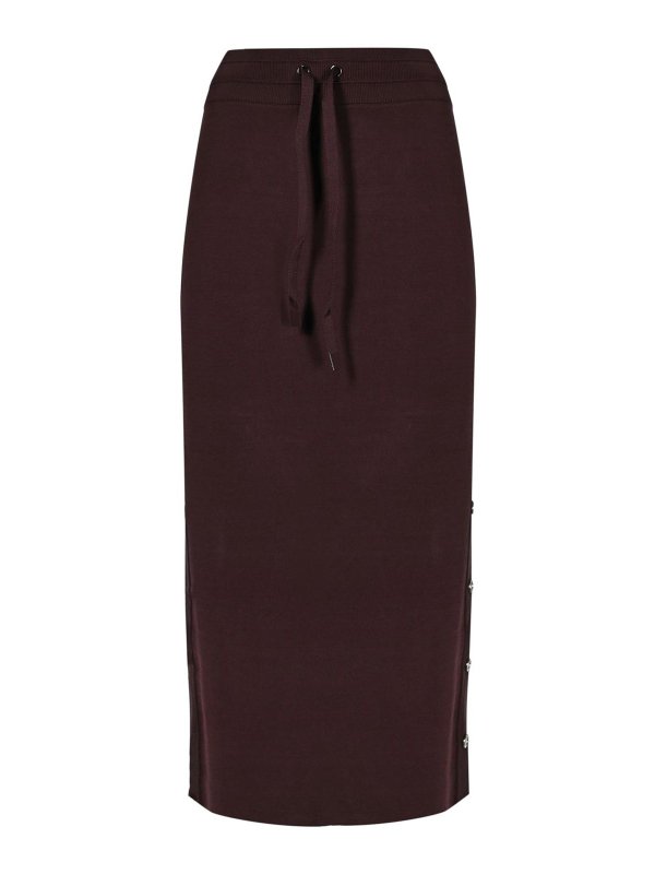 Pinko: gonne al ginocchio  e longuette - Pantelleria Viscose Skirt