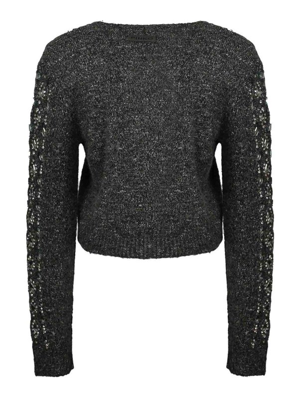 Pinko: cardigan online - Vai ora a cardigan con ricamo gioiello
