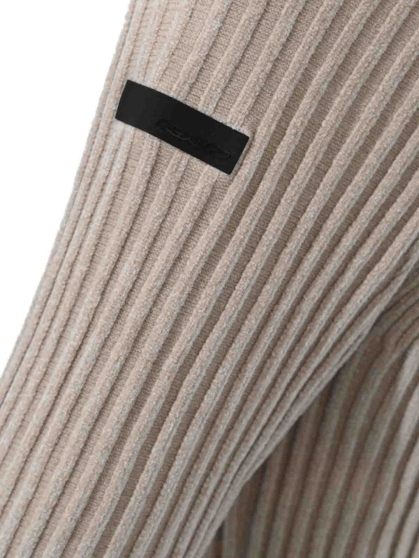 The Best Shops RRD Roberto Ricci Designs: Turtlenecks & Polo necks - Velvet Rave Ribbed Turtleneck